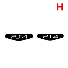 Load image into Gallery viewer, 2pcs Game Light Bar Vinyl Stickers Decal Skin Led Lightbar Film For Sony PS4 Playstation 4 Dualshock 4 Controller Game accessory