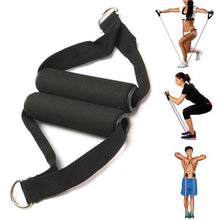 Load image into Gallery viewer, D Ring Pulldown Tricep Bank Rope Cable Handle V Bar Dip Resistance Exercise Gym Training Arms Strength Fitness Accessories