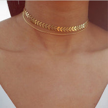 Load image into Gallery viewer, Women Chocker Gold Silver Chain Moon Choker Necklace Jewelry Bijoux Collares Mujer Collier Femme Valentine&#39;s Day Gifts