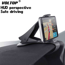 Load image into Gallery viewer, Universal Phone Holder Car Accessories Dashboard Decoration 4.0&quot; To 6.5&quot; Mobile Phone Clamp GPS Navigation Mount Stand