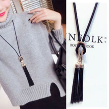 Load image into Gallery viewer, Fashion Jewelry Female Pendant Necklace Tassel Long Winter Sweater Chain For Women  Clothing Jewelry Accessories Wholesale Price