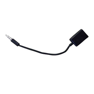 12V USB 2.0 Female To MP3 DC 3.5mm Male AUX Audio Plug Jack Converter Cable Cord High  Anti-jamming Cars Accessories