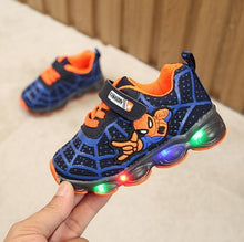 Load image into Gallery viewer, Boys Sneaker Girls Spiderman Kids Led Shoes With Lights Sneaker 2019 Spring Autumn Shoes Children Toddler Baby Girl Shoes