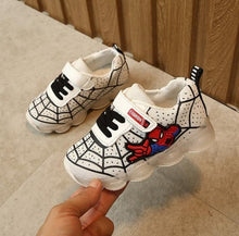 Load image into Gallery viewer, Boys Sneaker Girls Spiderman Kids Led Shoes With Lights Sneaker 2019 Spring Autumn Shoes Children Toddler Baby Girl Shoes