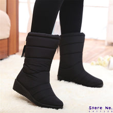 Load image into Gallery viewer, Women Boots Winter Snow Boots Female Winter Boots Women ankle boots Warm Women Shoes Waterproof Botas Mujer Women&#39;s Boots