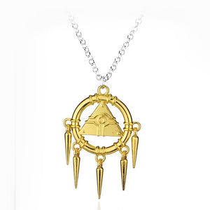 Arcv 3D Yu-Gi-Oh Necklace Anime Yugioh Millenium Yugi Muto One Thousand Yuma Tsukumo Pendant Jewelry Toy Yu Gi Oh Necklace