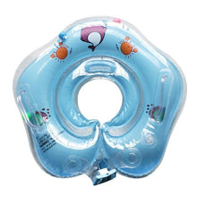 Load image into Gallery viewer, Baby Swimming Neck Ring Tube Safety Infant Bathing Float Circle Summer Inflatable Water Floating Drink Cup Holder Accessories