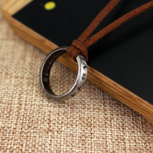 Mysterious Waters 4 Choker Necklace Letter SIC PARVIS MAGNA Drake Neckalces Pendants for Women Men Jewelry